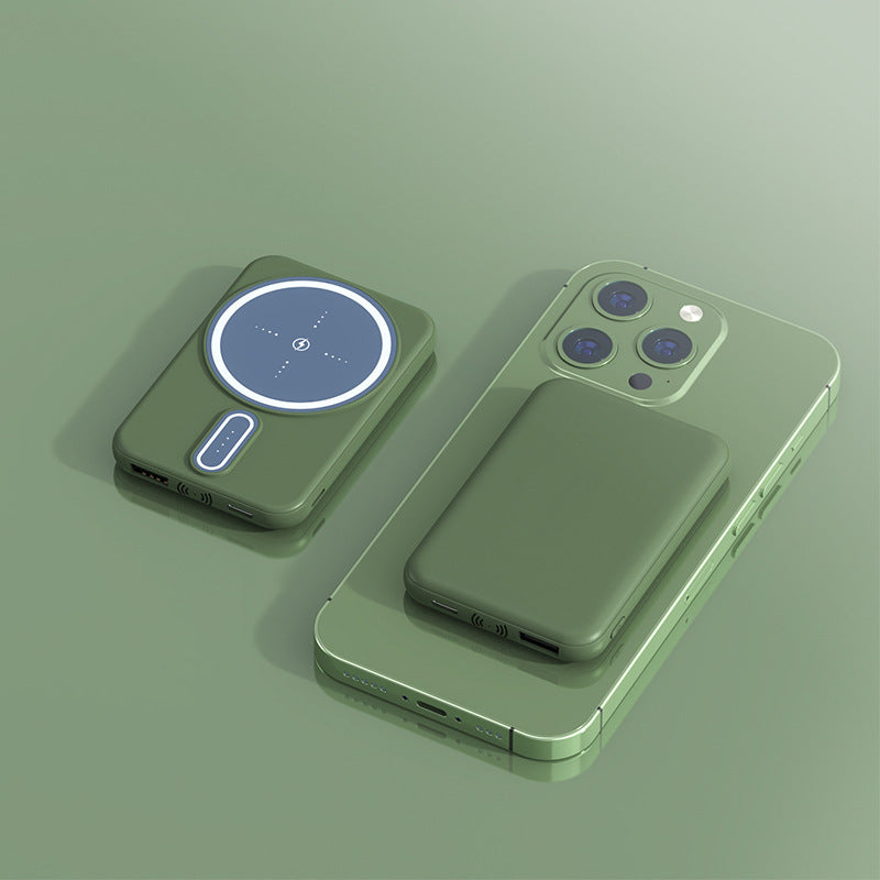 Magnetic Suction Wireless Charging Power Bank