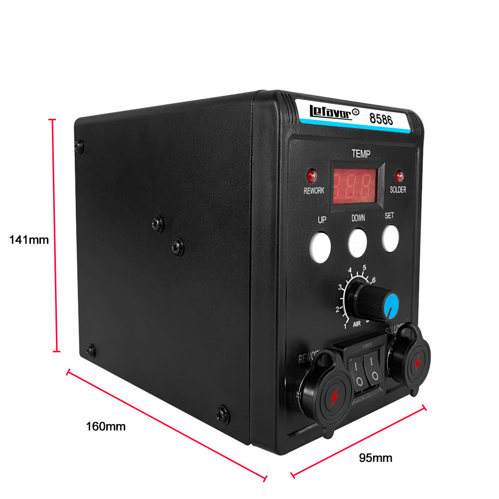 Digital Temperature Control Hot Air Gun Station