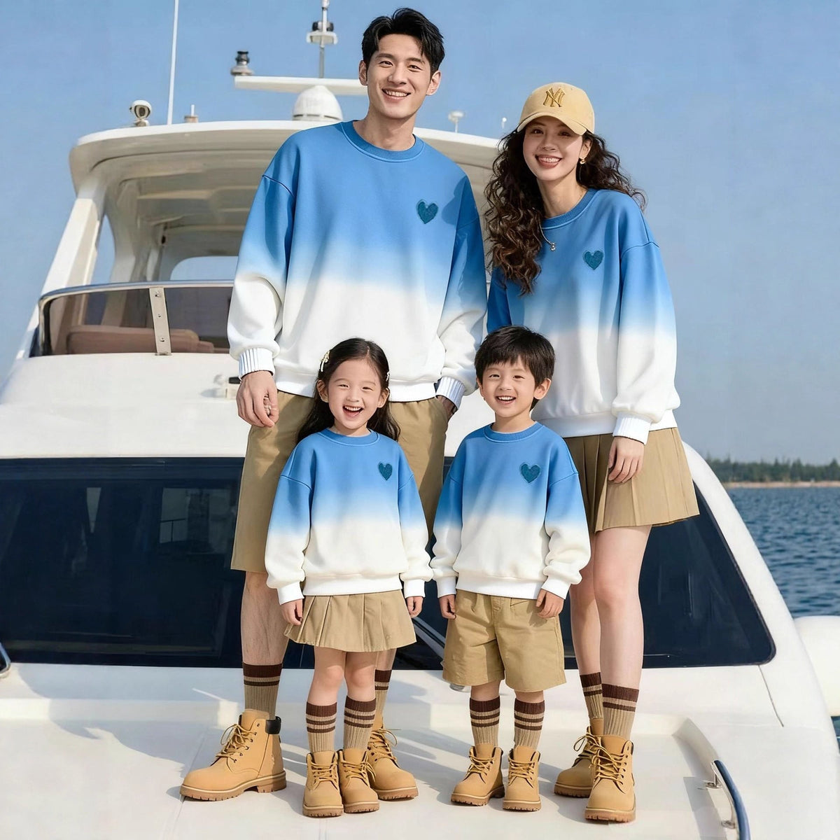 Fall Co-ord Sweatshirts For Parents And Kids