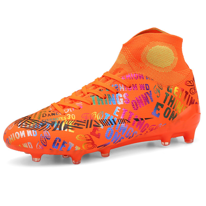 Soccer Shoes Fashion Breathable Broken Nail Soccer Shoes Men&