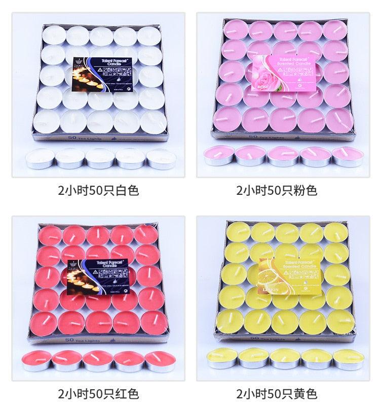 Birthday Party Supplies Wedding Cake Candles Safe Flames Dessert Decoration Candle Round Candle Hand Poured Premium Wax Party Candles