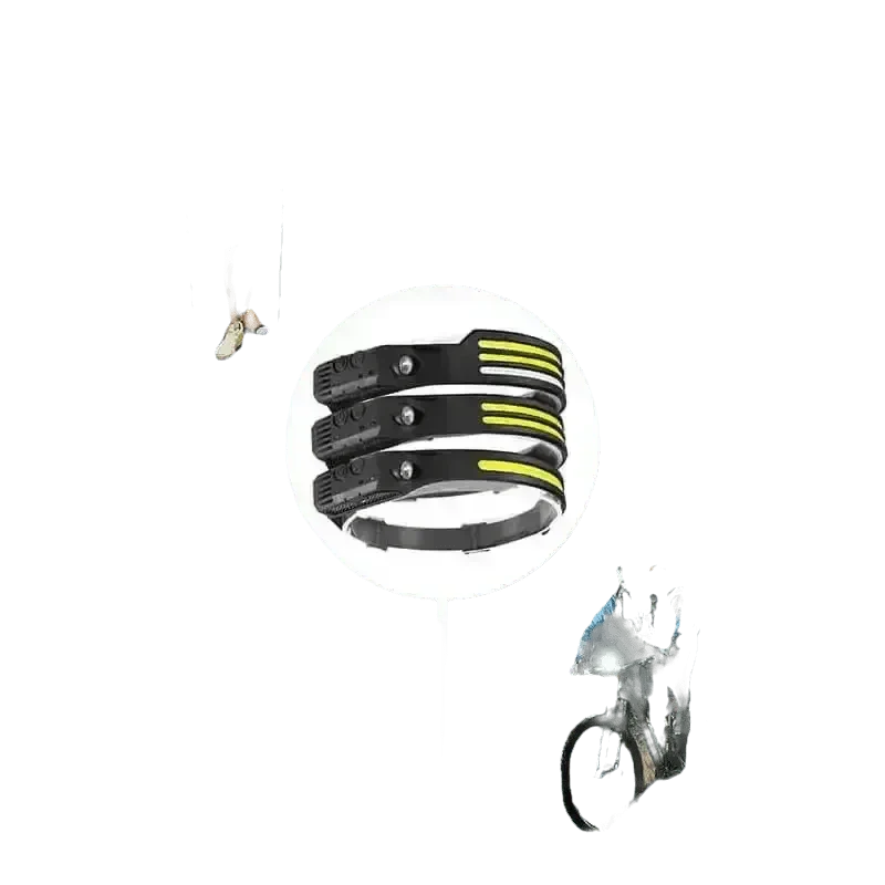 Black Induction Headlamp Cob Led Sensor W689-2