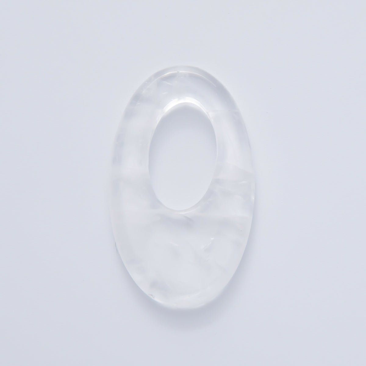 35mm Natural Gemstone Oblong Oval Link Findings | Z1441 - Z1446