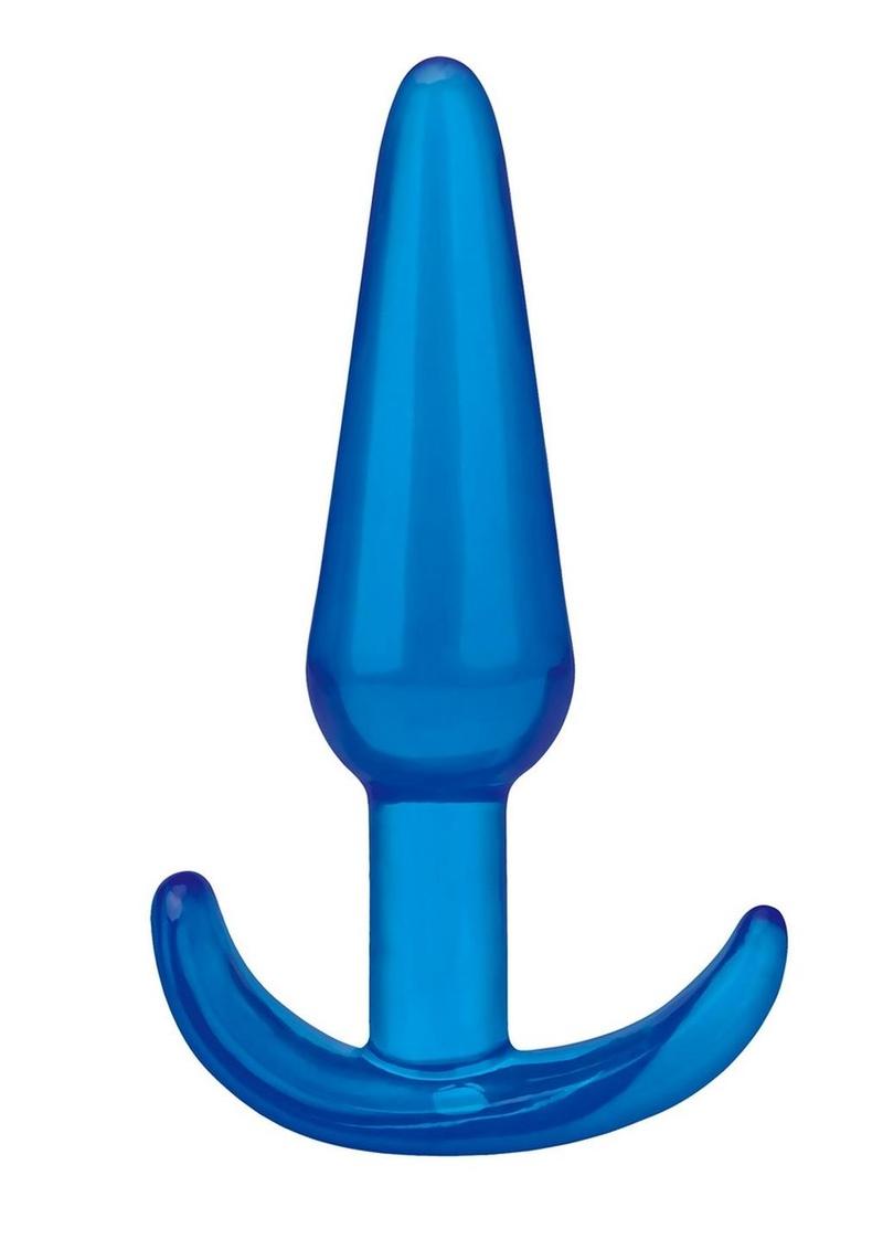 Blue Line Slim Tapered Butt Plug Silicone