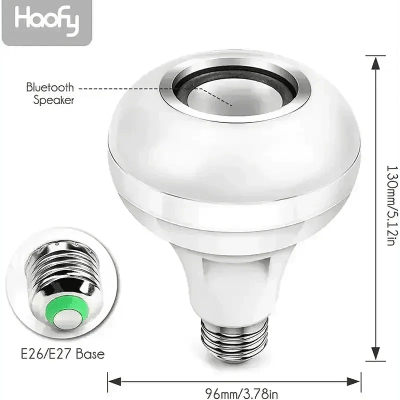 Bluetooth Music Bulb RGBW Smart Bulb Bluetooth smart bulb bluetooth light bulb