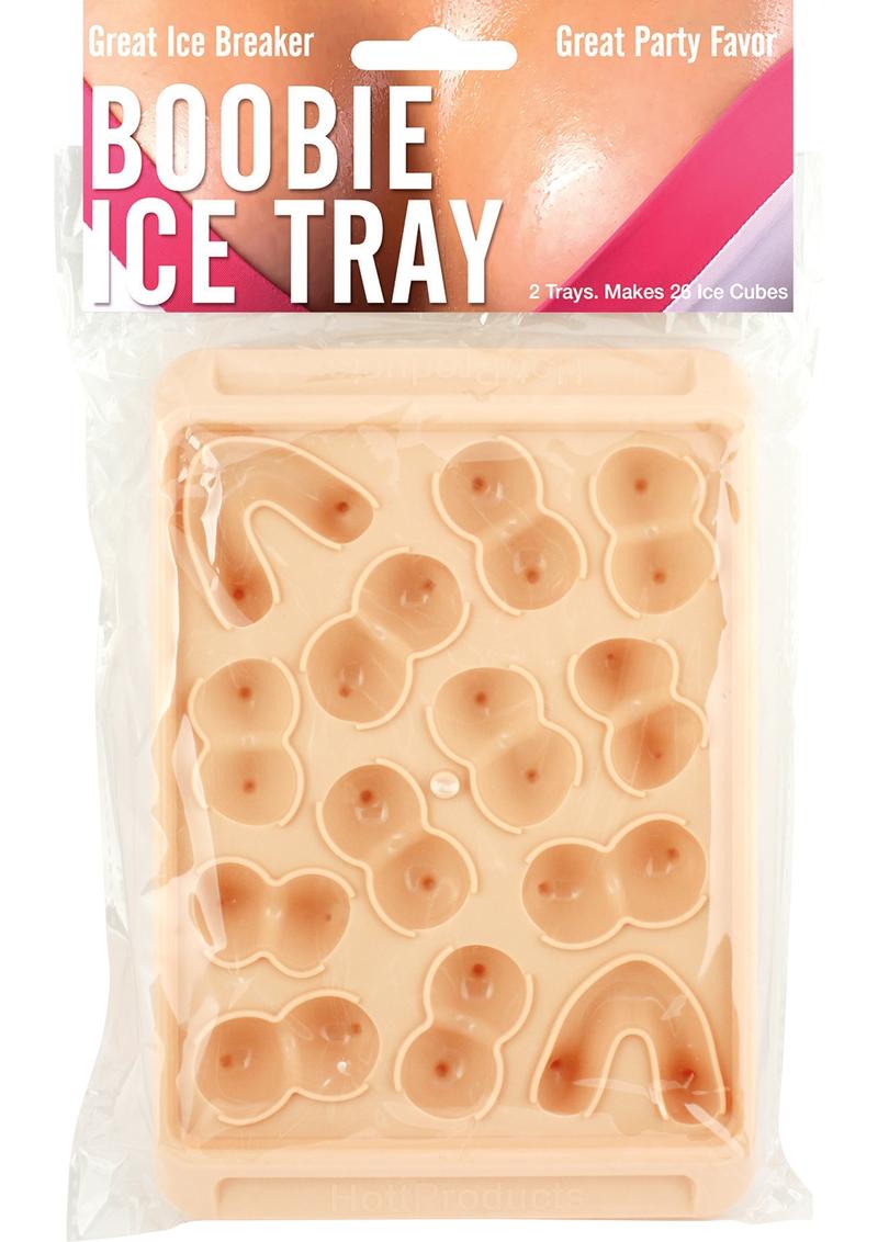 Boobie Ice Tray 2-Pack Makes 28 Ice Cubes Fun Party Ice Breaker