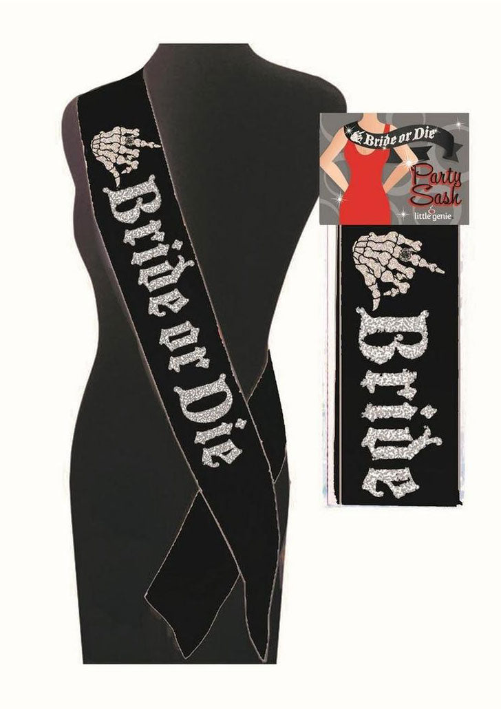 Bride or Die Bachelorette Party Sash