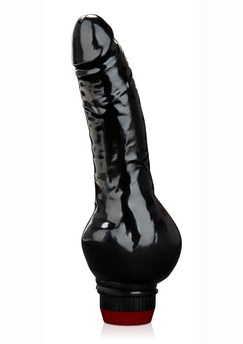 Blue Line Vibrating Anal Dildo With Multi-Speed Twist Control