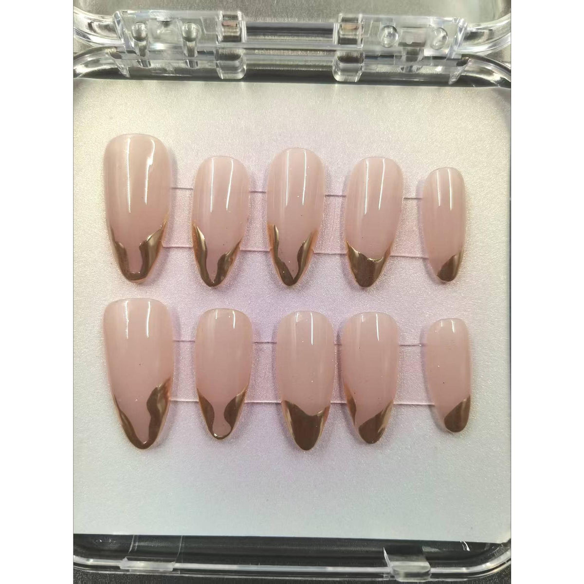 1056- Handmade press on nails fake nails removable Handmade Drawing Nails