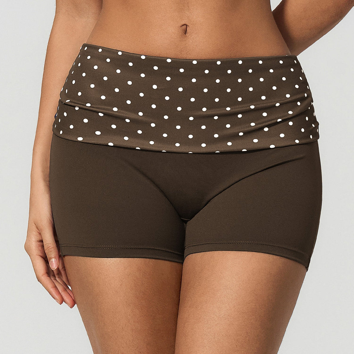 2026 Summer New Style Fitness Shorts, Color Blocking, High Elasticity,