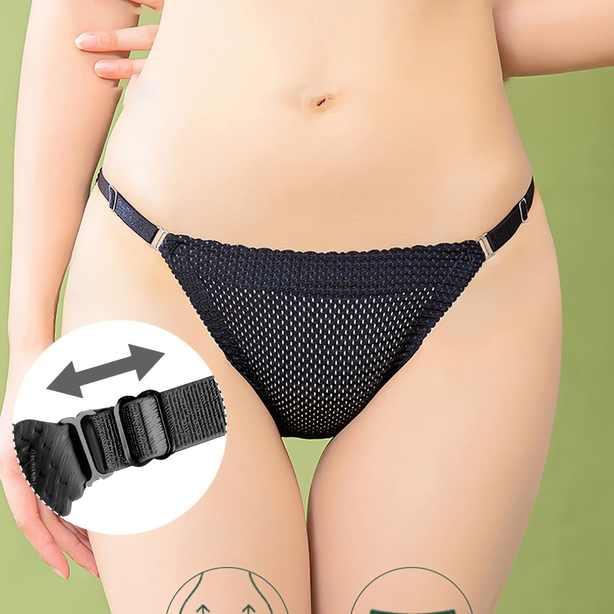 Invisible Boost Fake Butt Lifting Bikini Panties for Women – Ultra-Thin Breathable and Seamless Women&