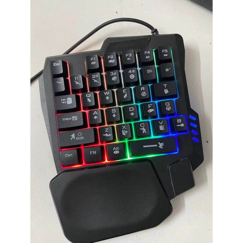 Single-handed Mechanical Keyboard And Mouse Suit