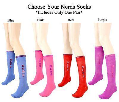 Candy Nerds Knee High Socks
