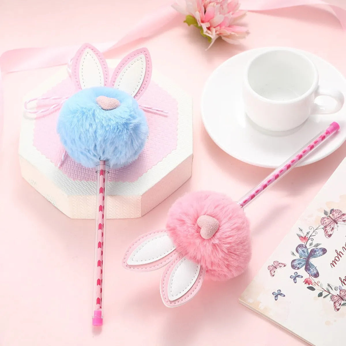 1X Candy Plush Rabbit Gel Pen