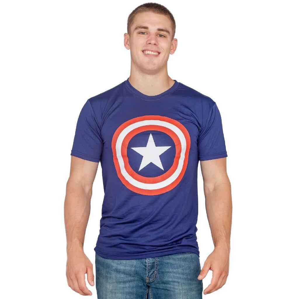 Captain America Shield Performance Adult Unisex T-Shirt