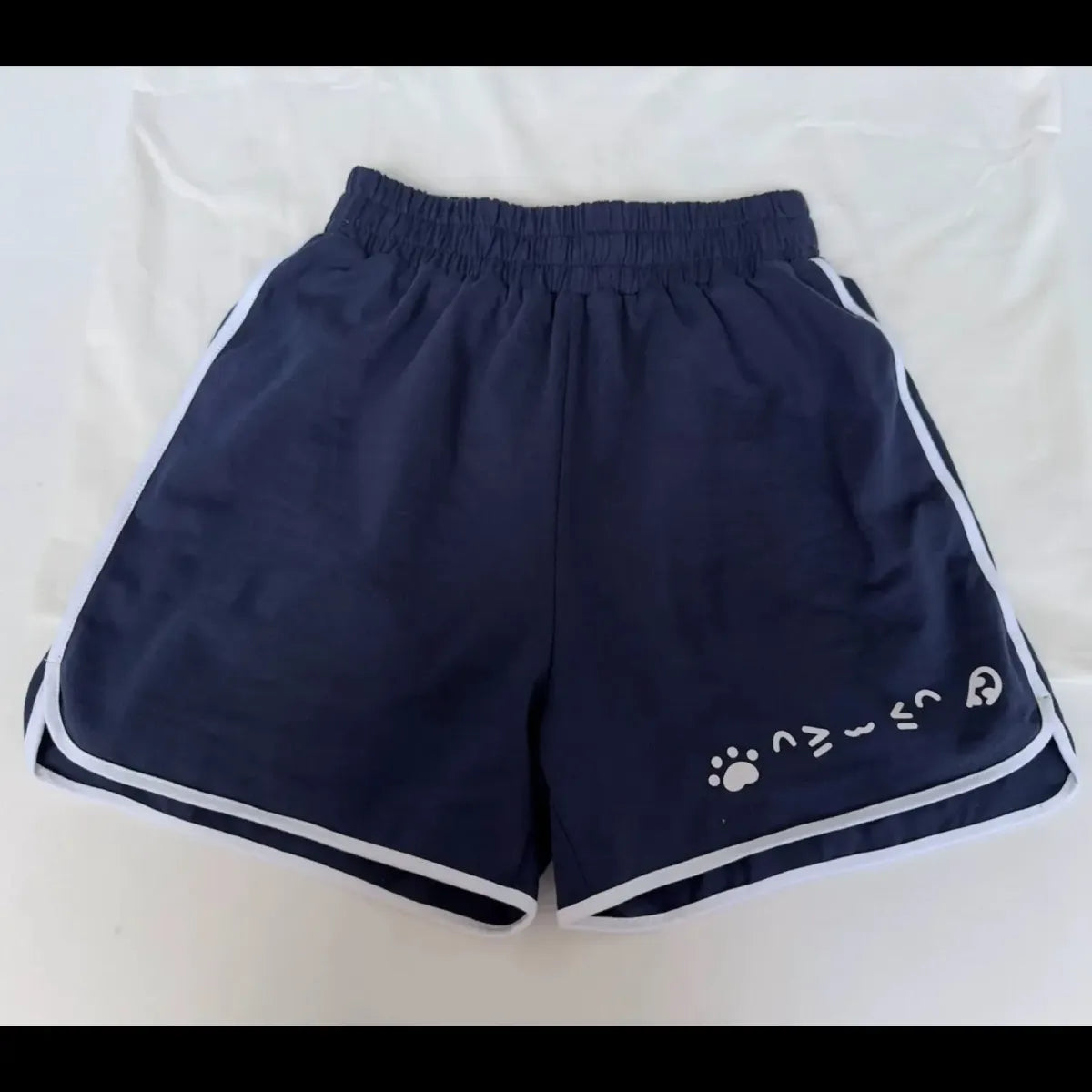 Harajuku Cat Print Summer Shorts