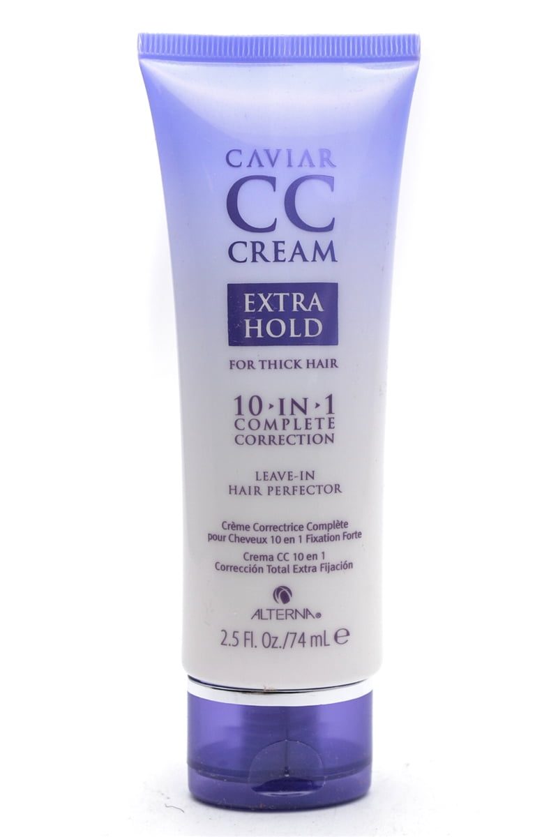 Alterna Caviar CC Cream Extra Hold 10-in-1 Complete Correction for Thick Hair, 2.5 oz