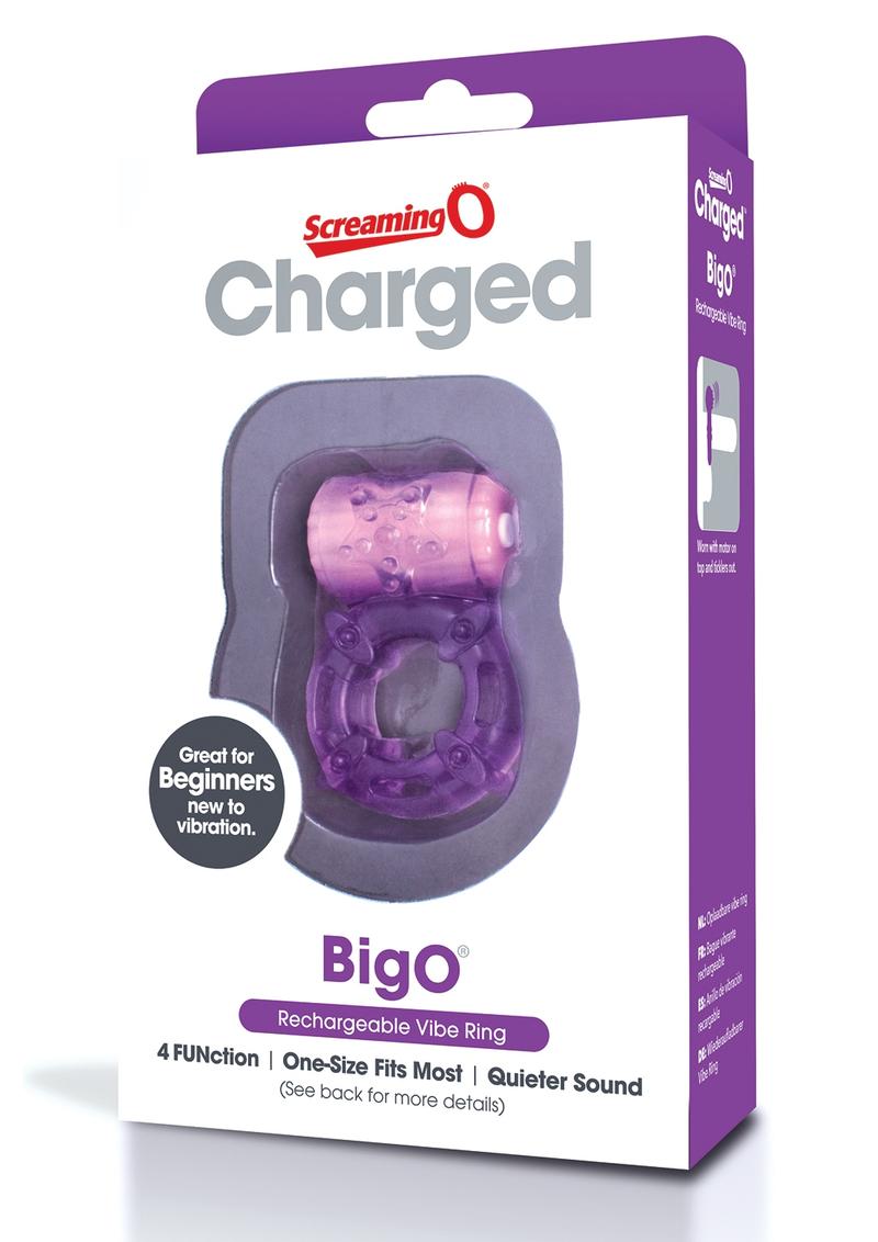 Screaming O Charged BigO Rechargeable Vibrating Cock Ring
