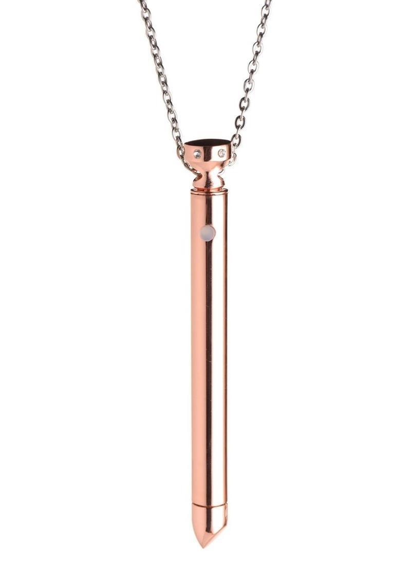 Charmed 7X Vibrating Necklace Gold