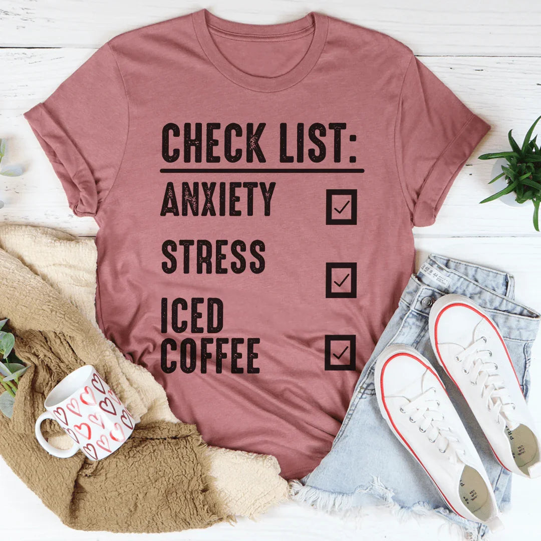Check List Tee