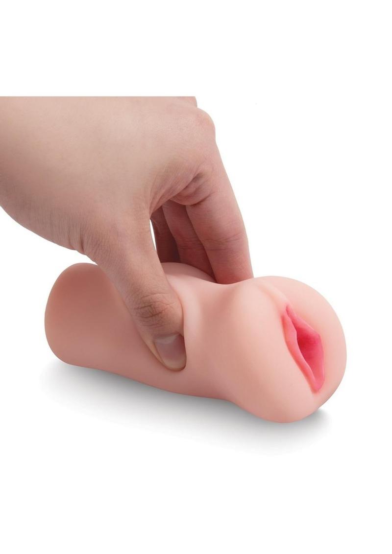 Classic Stroker Deep Inside Annie Sprinkle Realistic Pocket Sized Stroker