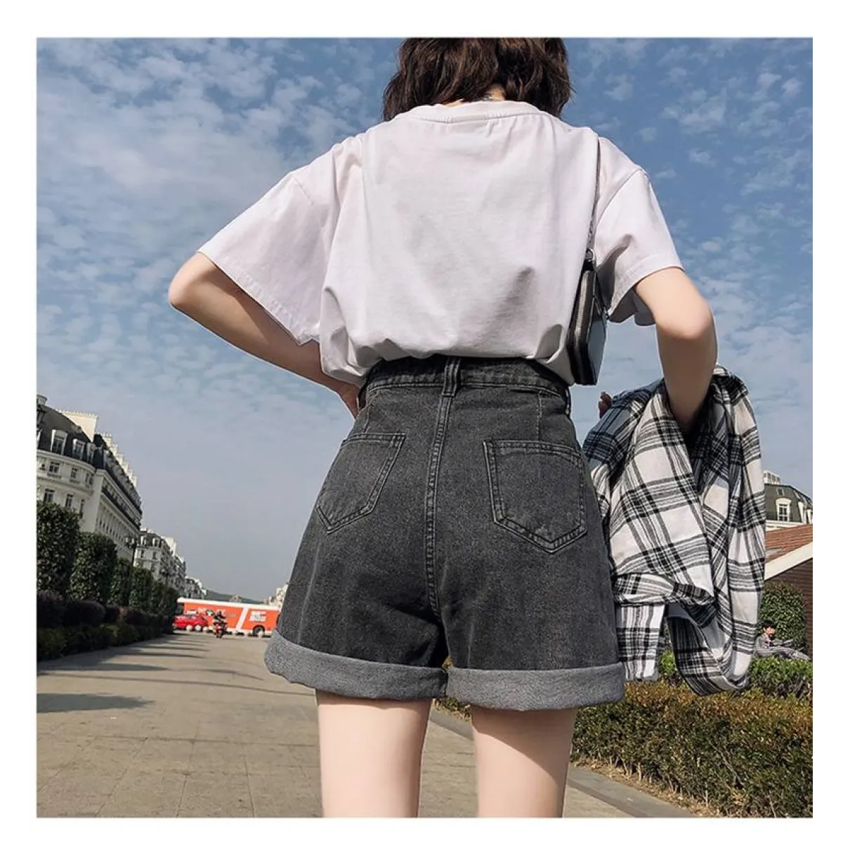 Classic Harajuku Jean Shorts
