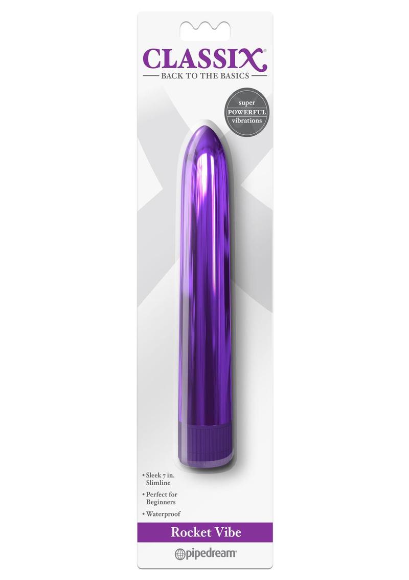 Classix Rocket Sleek Waterproof Vibrator