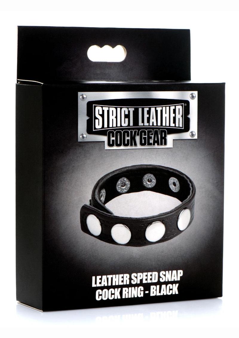Strict Leather Speed Snap Cock Adjustable Leather Ring