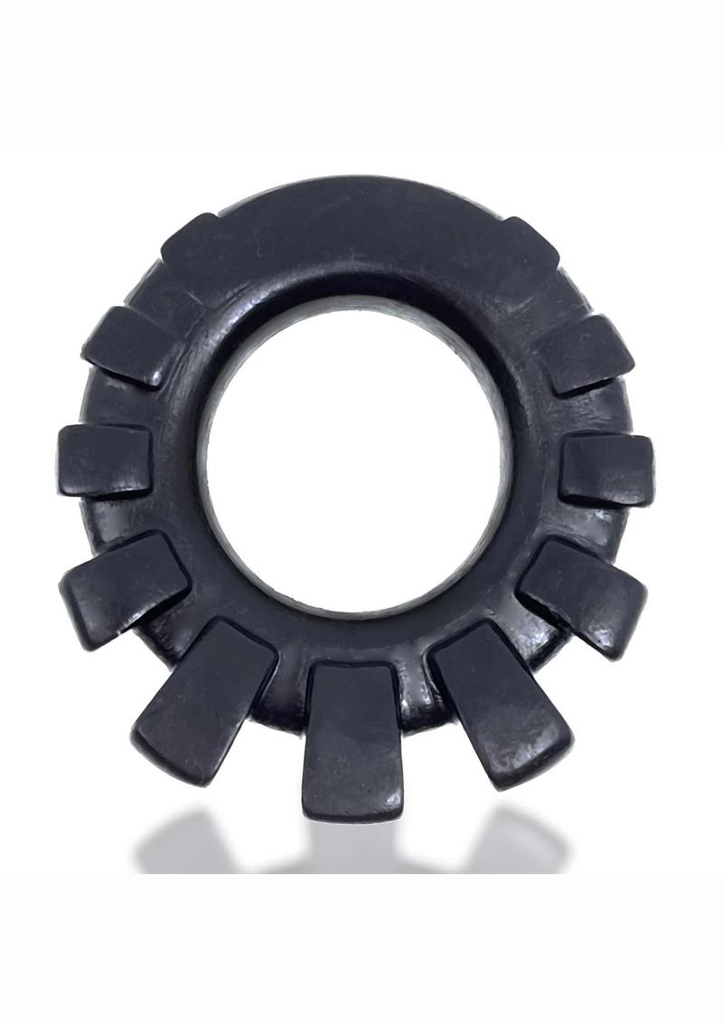 Oxballs Cock Lugged Platinum Silicone Cock Ring