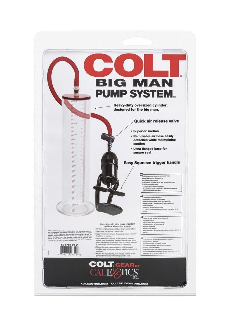 COLT Big Man pump System with Removable Air Hose