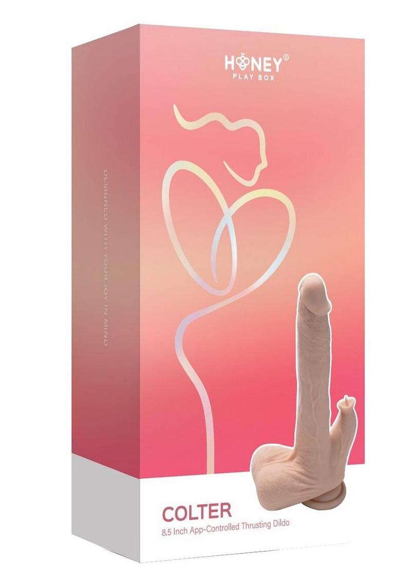 Colter App-Controlled Realistic Thrusting Dildo