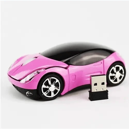 Cool Sport Car Wireless Mouse 3D Shape Ergonomic Optical Mice Stylish USB Receiver Mouse For Laptop And Computer