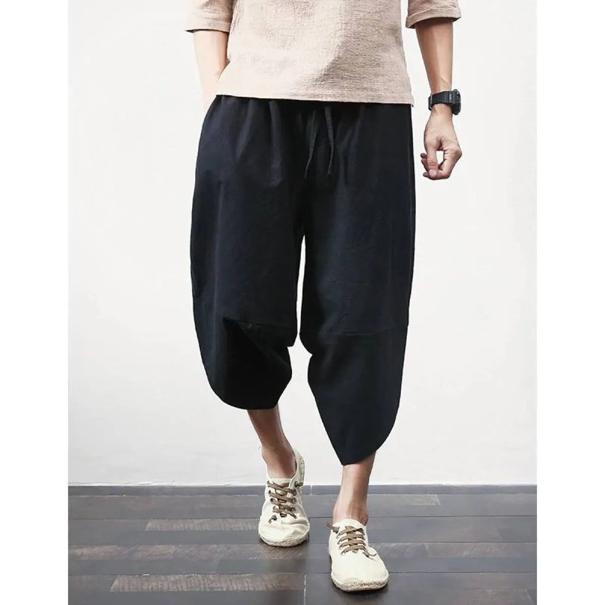 Cotton Linen Joggers