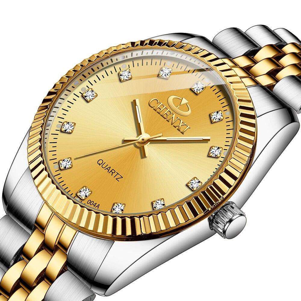 Couples Quartz Men Watch Women Valentine Gift Clock Watches Waterproof Sports Mechanical Watch Stainless Steel Strap Men&