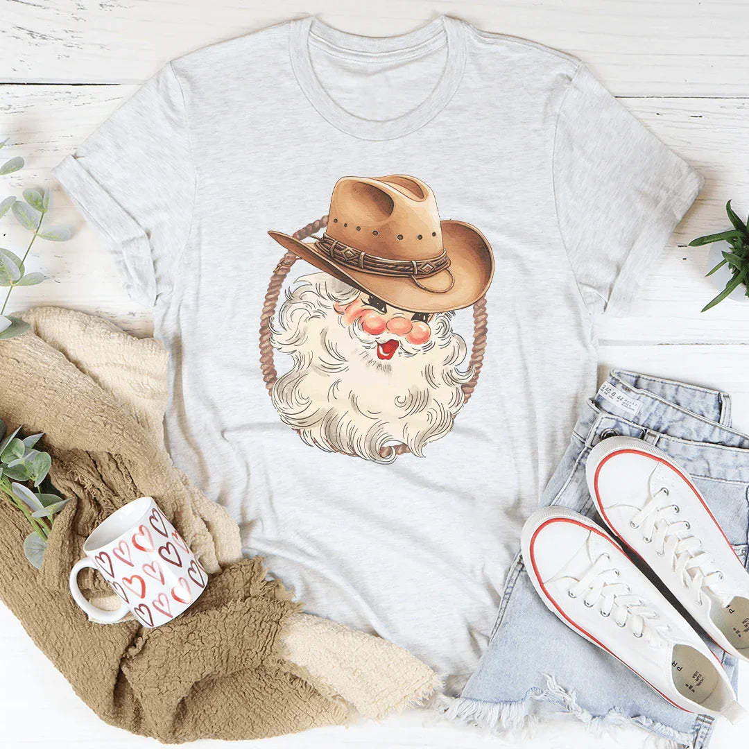 Cowboy Santa Tee