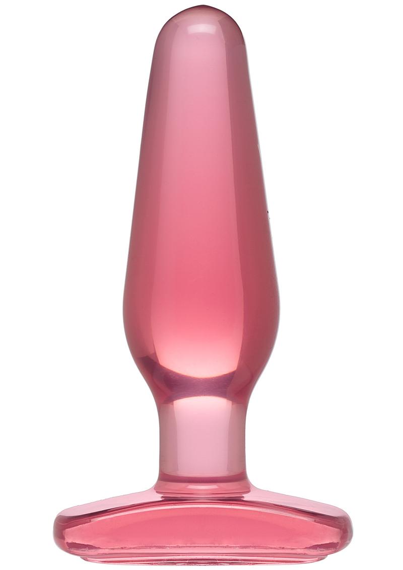 Crystal Jellies Butt Plug Clear Silicone