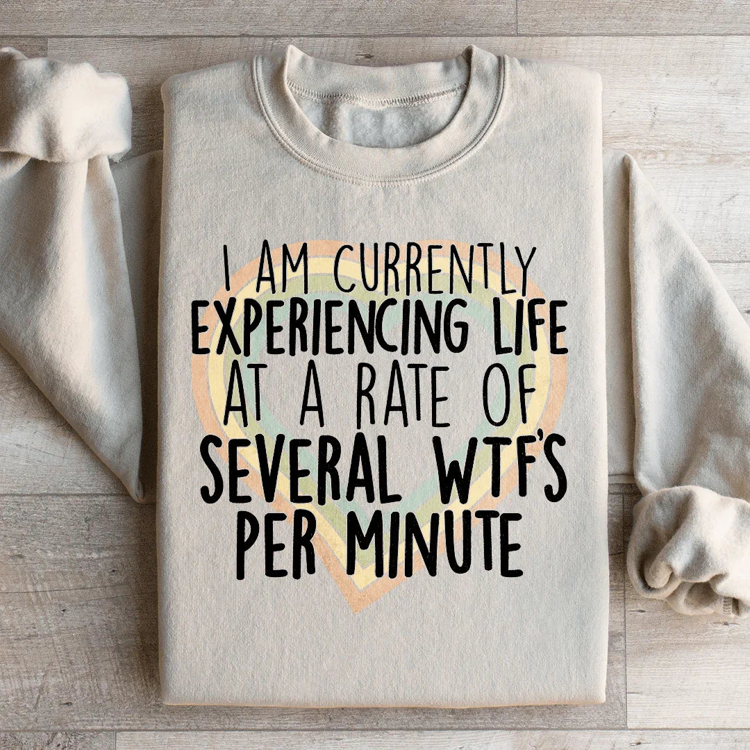 Currently Experiencing Life At A Rate Of Several Wtf&