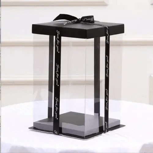 Cute artificial rose flower teddy bears gift box for home decor - Christmas Valentine&