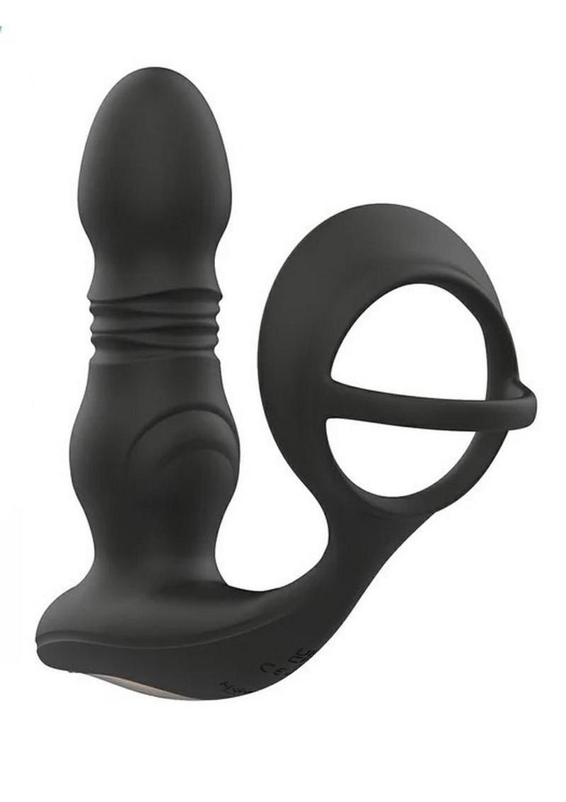 Cyrus App Thrusting Prostate Massager With Cock Ring