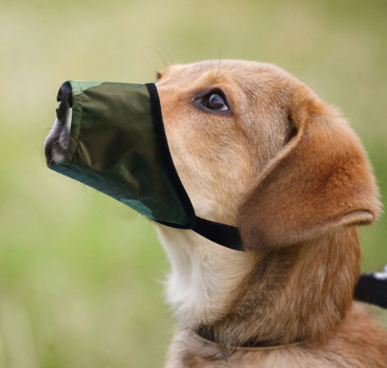 Anti-bite Anti-miseating Dog Mouth Cover Waterproof Bark Stopper