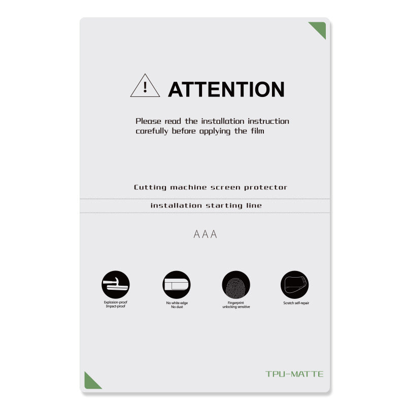 Film Cutting Machine Universal TPU Screen Ultra-clear Protector