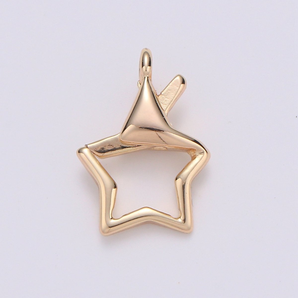 Dainty Gold Filled Star Charms L-003