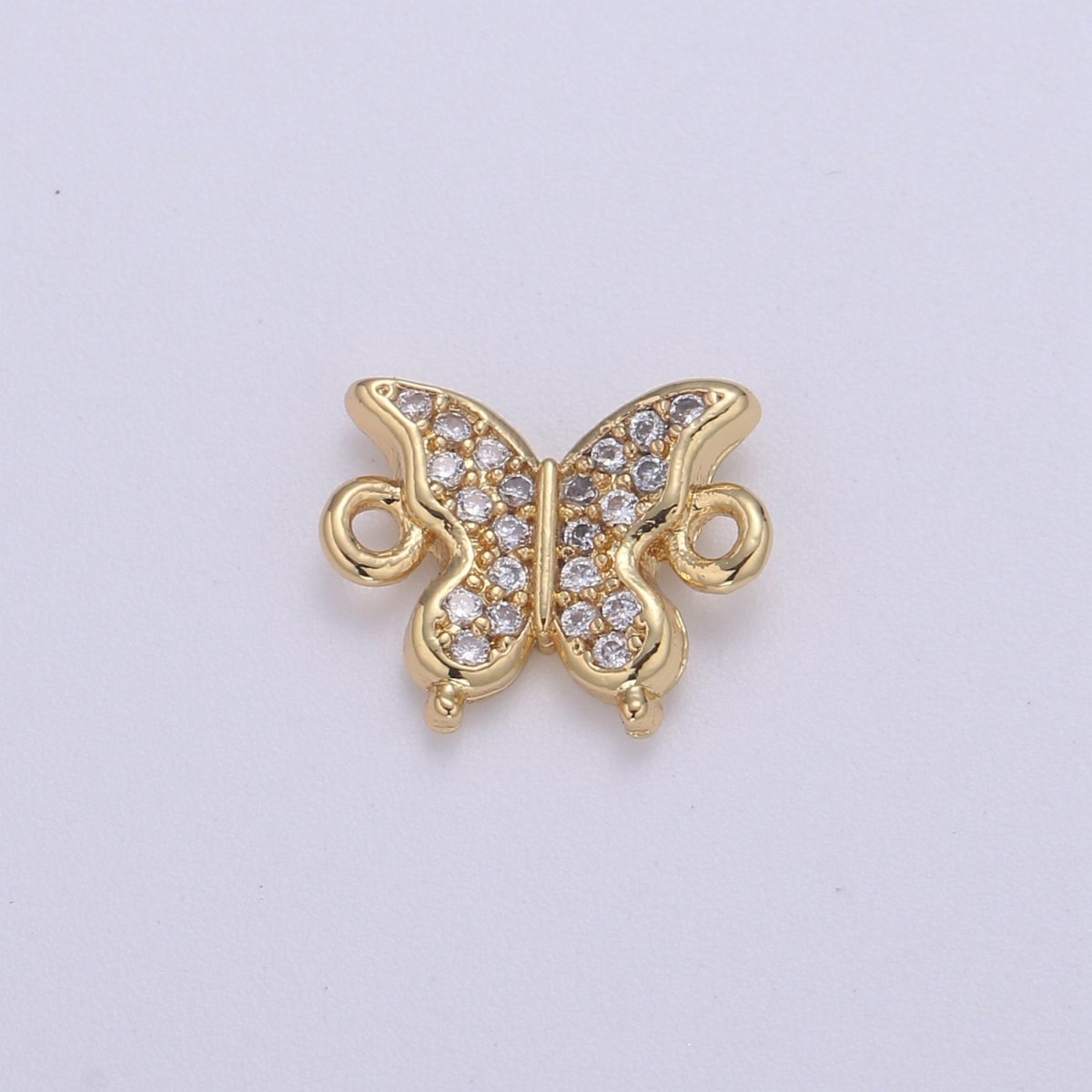 Dainty Little Butterfly Gold Filled Connectors F-602