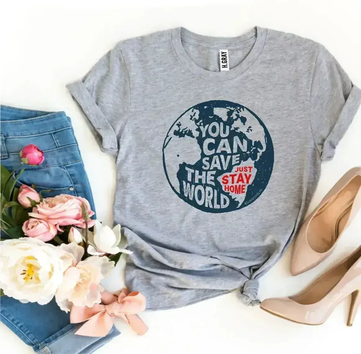 You Can Save The World T-shirt