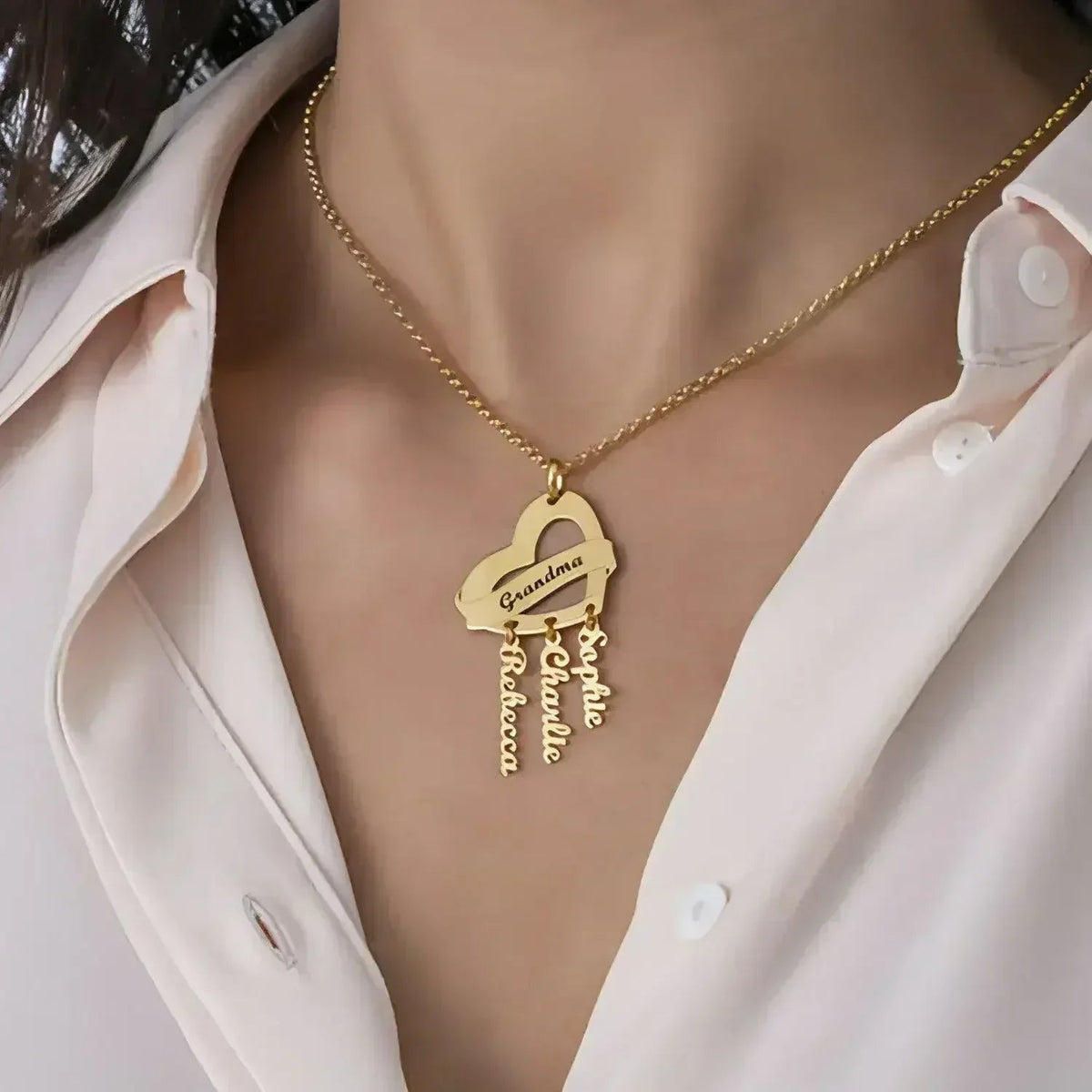 💎 Personalized Letter Necklace – Crafted Just for You