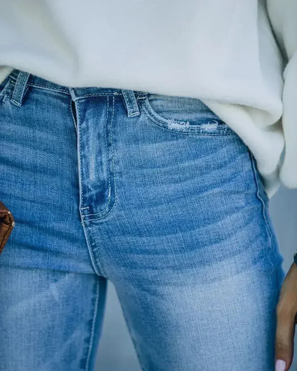 UrbanFade™ Slim-fit Washed Denim