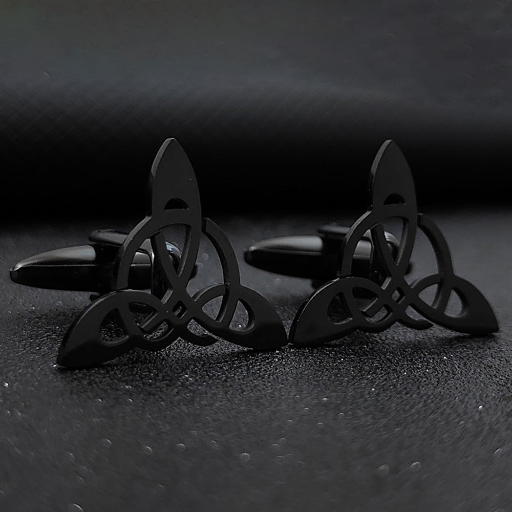 Geometric Triangle Symmetrical Hollow Men&