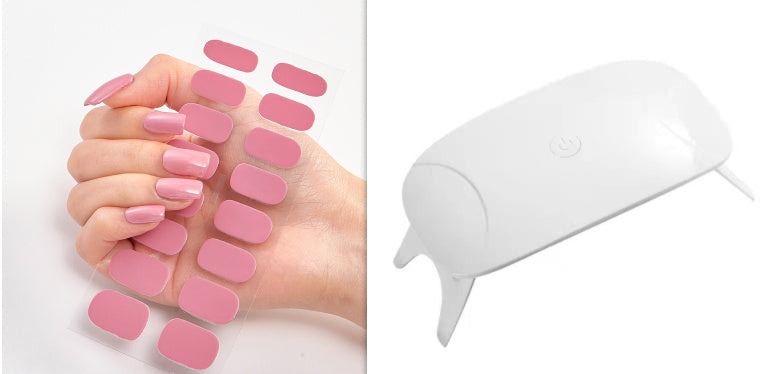 Waterproof Long Lasting Nail Stickers Letter Color