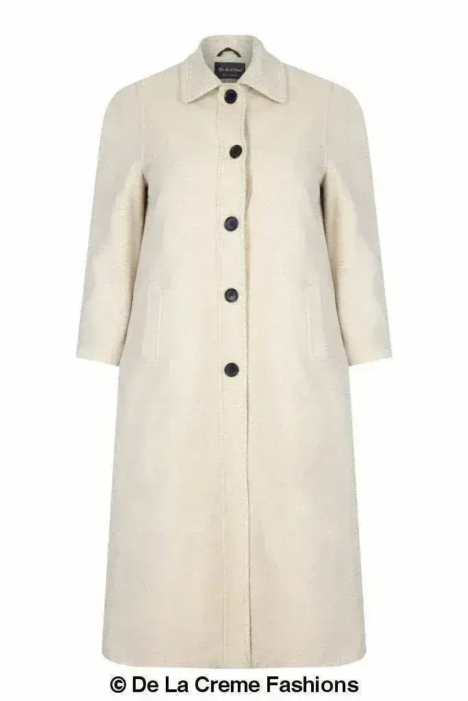 Plus Size Wool Cashmere Coat - Curve Inclusive | Femstylo