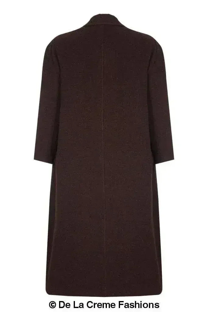 Plus Size Wool Cashmere Coat - Curve Inclusive | Femstylo
